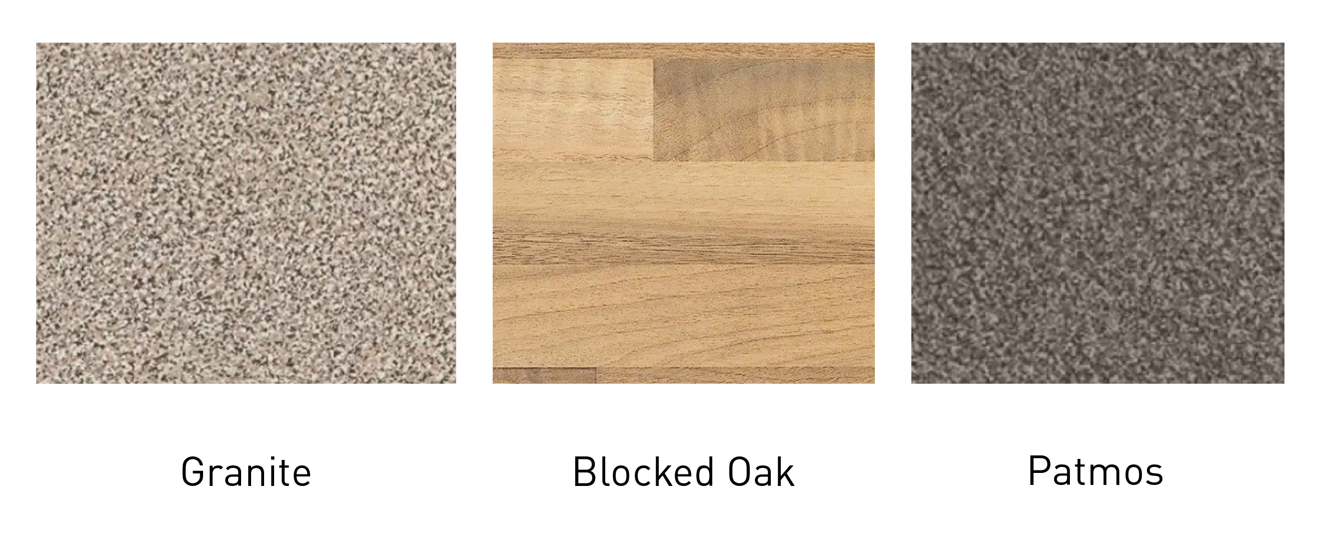 Examples of kitchen worktop choices to choose from