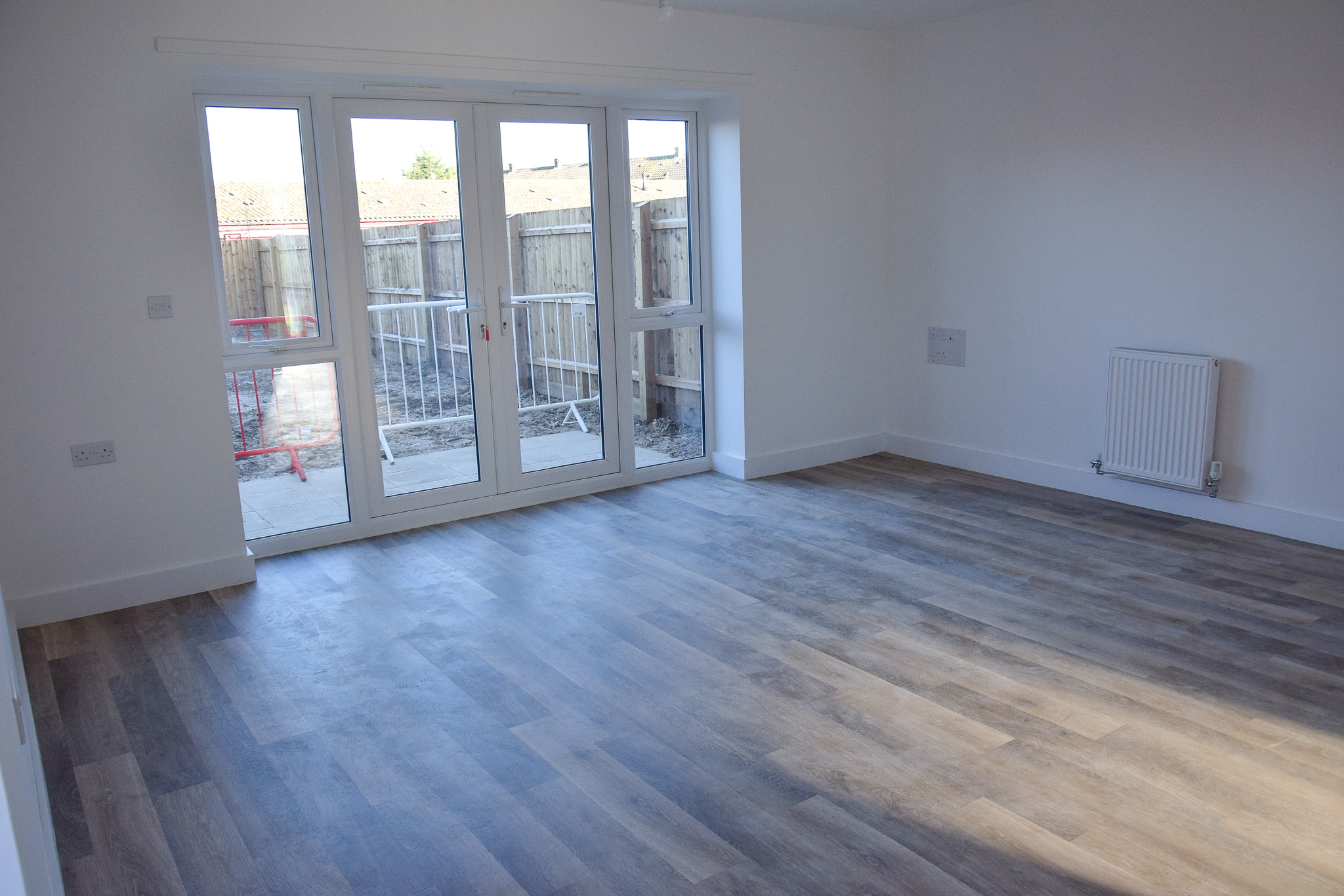 Inside one of the new properties at Salters Road. Photo courtesy of BCKLWN